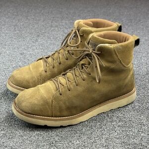 Men's Wrangler Footwear Heritage Work Wedge Boots Brown Size 10M KMQ0002